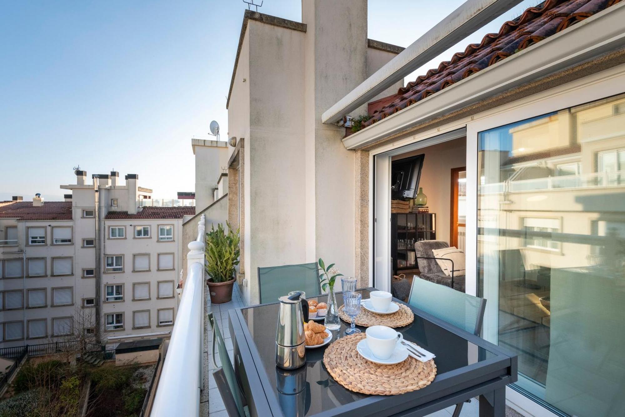 Apartamento Playa Silgar -50 M Playa Con 2 Garajes Y 3 Dormitorios Sanxenxo Eksteriør billede