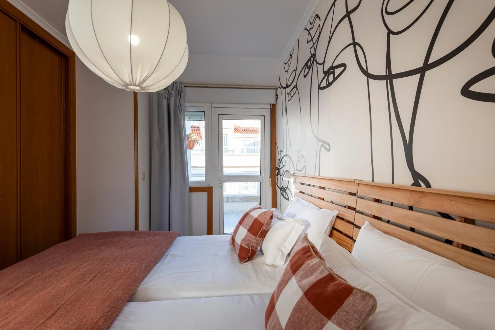 Apartamento Playa Silgar -50 M Playa Con 2 Garajes Y 3 Dormitorios Sanxenxo Eksteriør billede